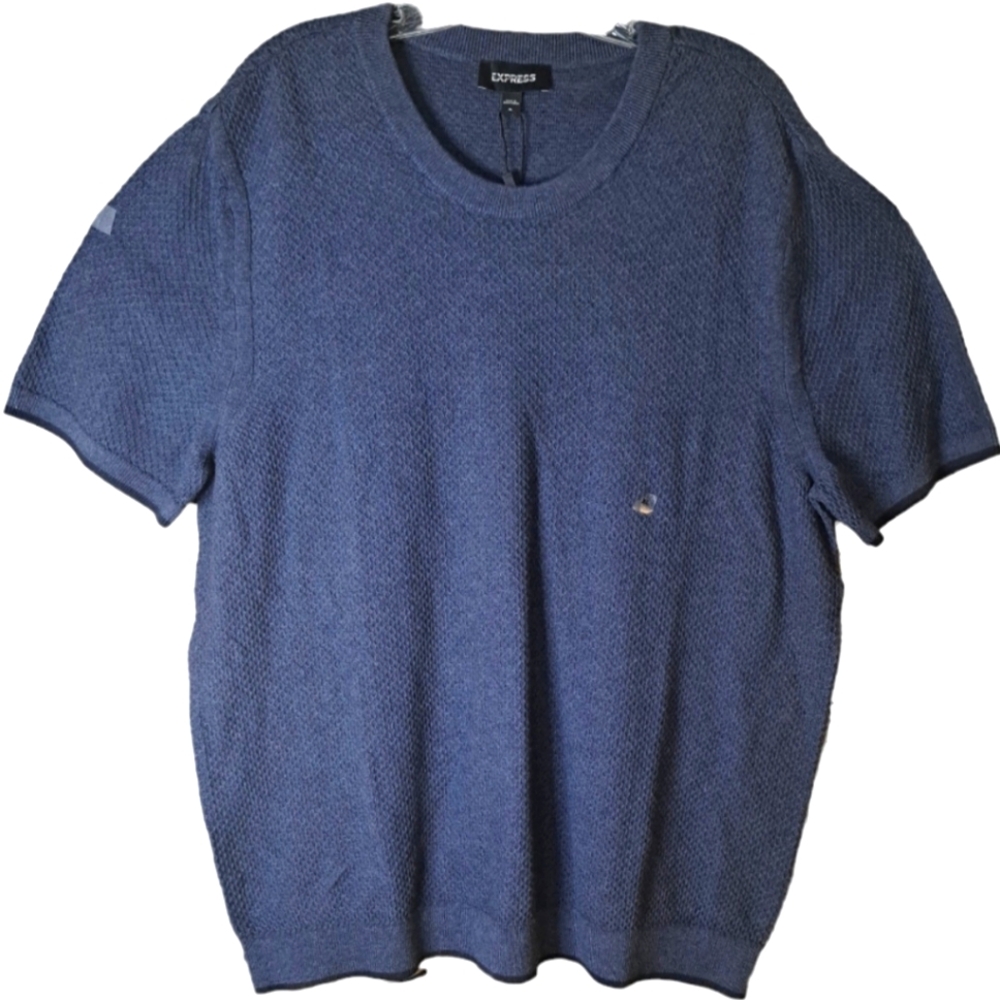 NWT Express Men's Short Sleeve Shirt, Size XL